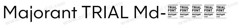 Majorant TRIAL Md字体转换